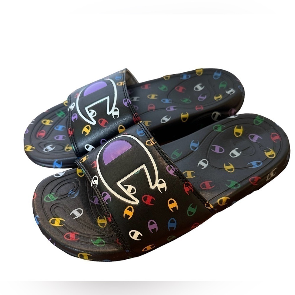 Champion Mega Toss Women's Slide Sandals Size 6